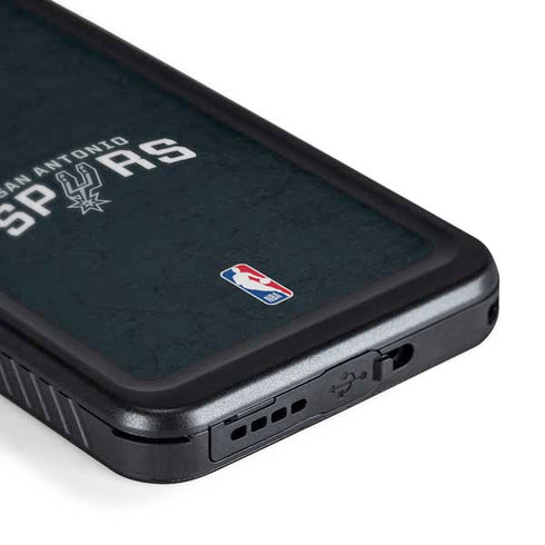 NBA San Antonio Spurs Distressed Galaxy S24 Waterproof Case